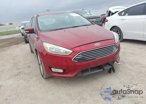 2015 Ford Focus Titanium from USA, damaged, VIN 1FADP3N22FL356827